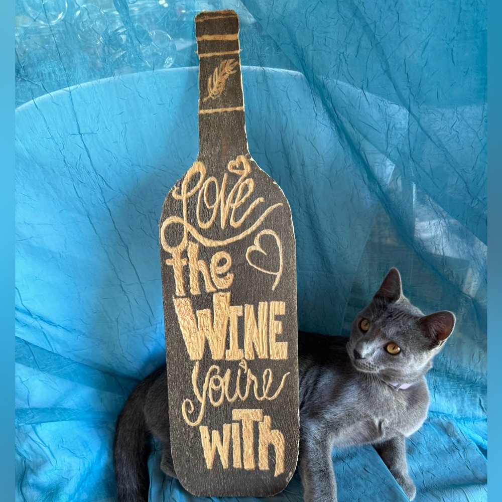 Wine lover sign